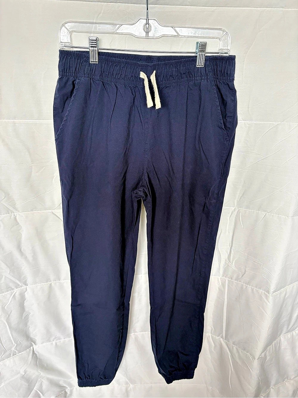 PLACE Boys Size 14 Jogger Pants in Navy Blue, Good Condition.